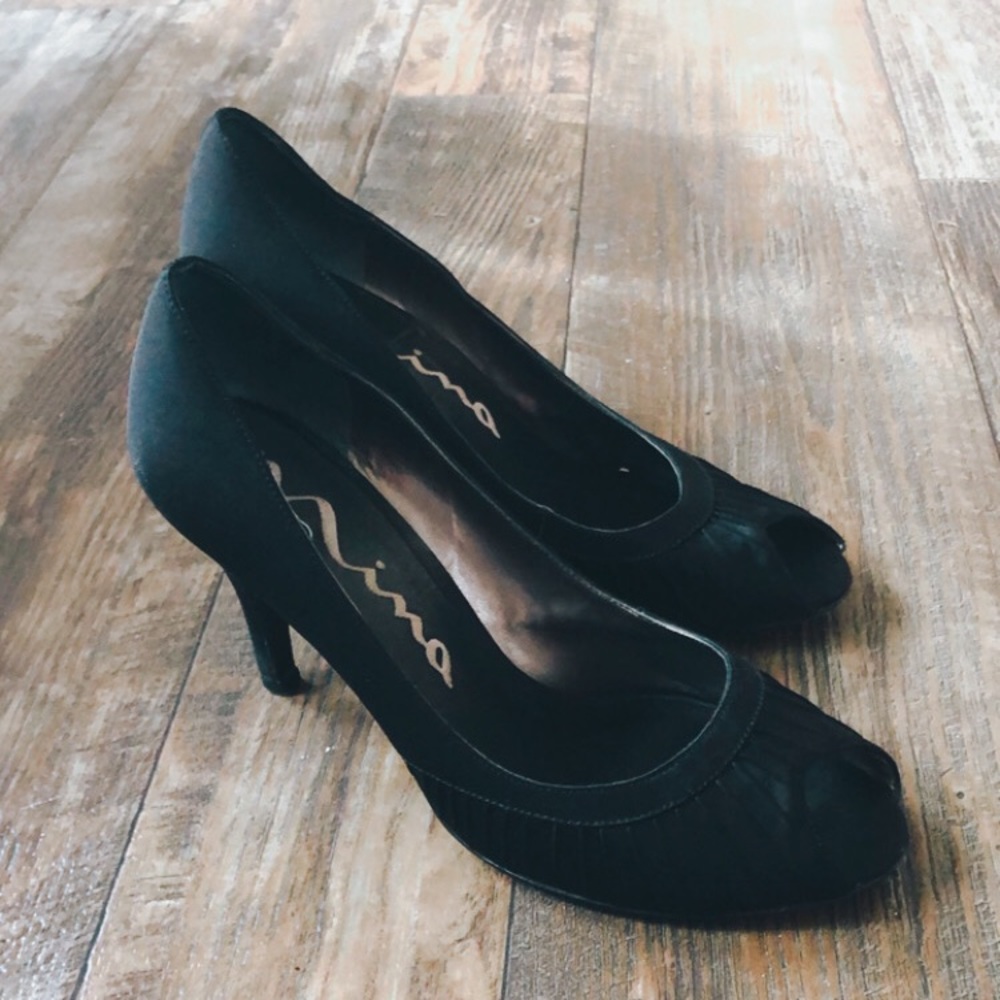 Nina Open Toe High Heels